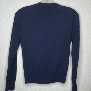 J. Crew Cardigan Sweater Navy
